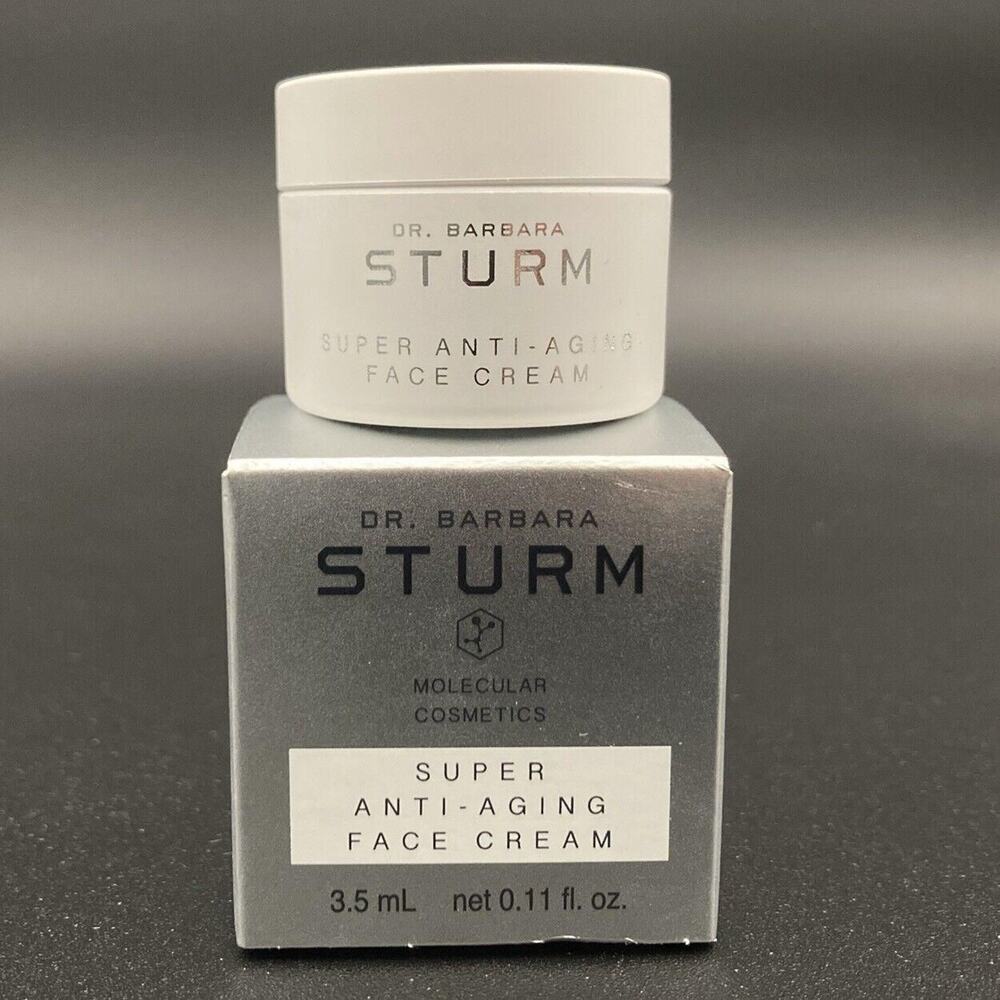 Dr Barbara Sturm Super Anti Aging Face Cream-Travel Size 0.11 Fl Oz/3.5ml-Sealed